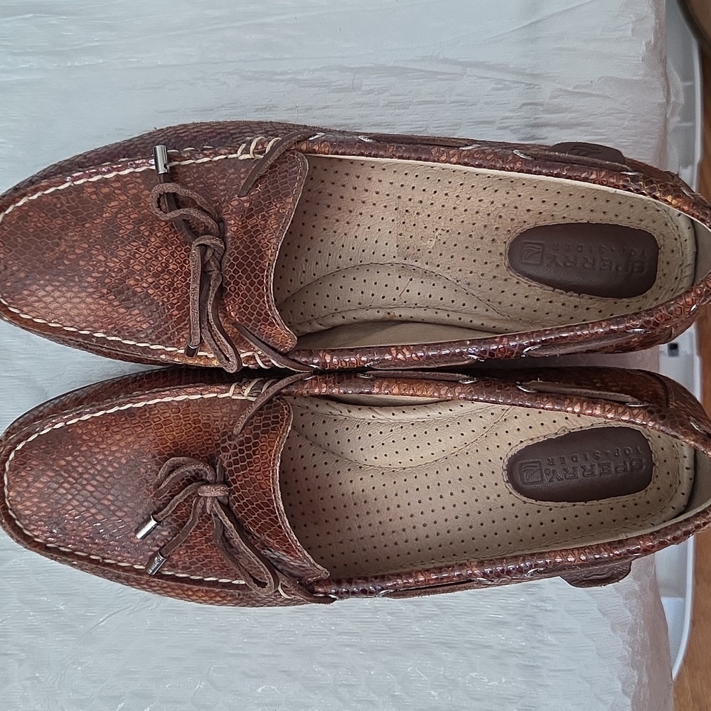 Sperry Women's Brown Leather Loafers